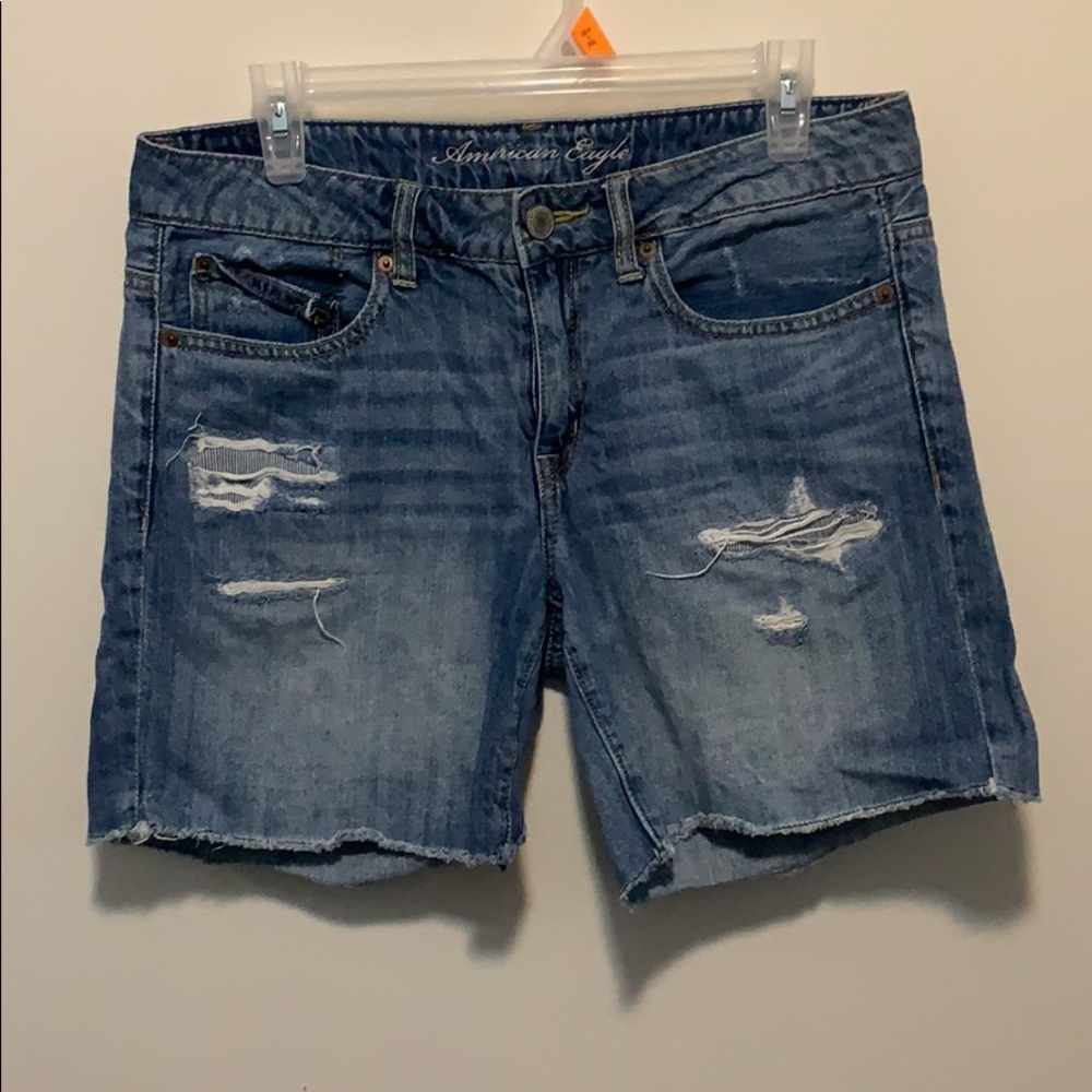 American Eagle Denim Shorts - Boyfriend Style